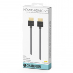Champion HDMI-kabel Ha-Ha SLIM 0.5m
