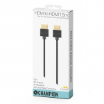 Champion HDMI-kabel Ha-Ha SLIM 1.5m Champion HDMI-kabel Ha-Ha SLIM 1.5m