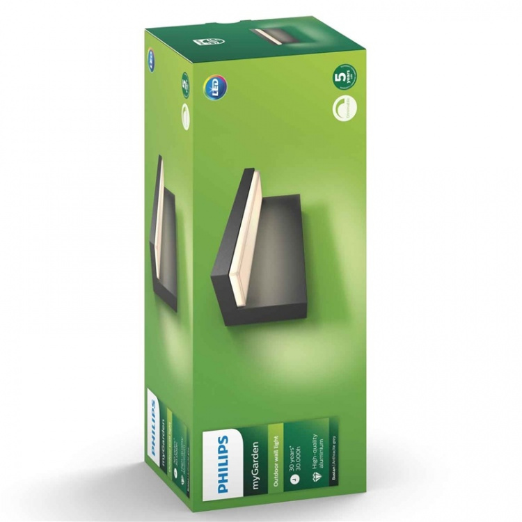 Philips myGarden Bustan Vägglampa LED Philips myGarden Bustan Vägglampa LED