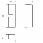 Philips myGarden Shadow Vägglampa LED Philips myGarden Shadow Vägglampa LED