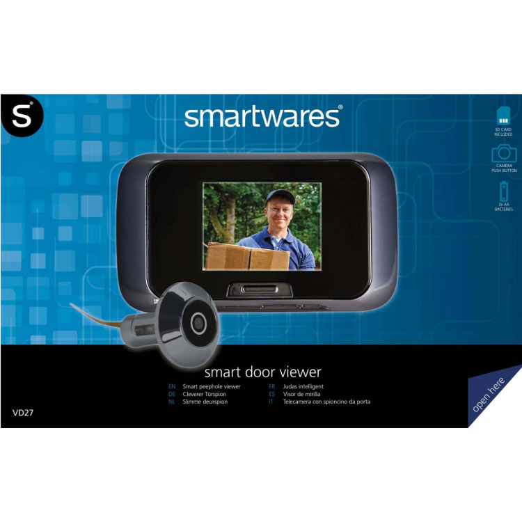 Smartwares VD27 Elektroniskt dörröga 2,8 Smartwares VD27 Elektroniskt dörröga 2,8
