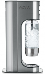 AGA Aqvia Exclusive Steel Black inkl. 4 flaskor + kolsyrepatron
