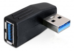 DeLOCK USB 3.0 adapter, vinklad 90° horisontellt, Typ A ha-ho
