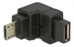 DeLOCK USB Typ Micro-B hane till Micro -B hona adapter,nedåt