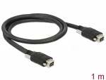 DeLOCK Firewire 800 kabel, 9-pin ha - 9-pin ha, 1m