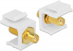 DeLOCK Keystone modul, SMA ho - SMA ho, 50 Ohm