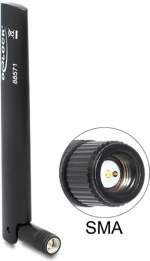 DeLOCK LTE antenn, GSM/UMTS/WLAN/Bluetooth, SMA ha