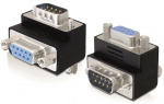 DeLOCK adapter, DB9 ha - DB9 ho, vinklad 270 grader