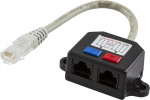 DELTACO Y-kabel RJ45 TP, UTP (oskärmad) DELTACO Y-kabel RJ45 TP, UTP (oskärmad)