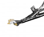 DELTACO Kabelslukare i plast, 25mm diameter, 2,5m, verktyg, svart DELTACO Kabelslukare i plast, 25mm diameter, 2,5m, verktyg, svart