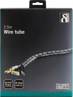 DELTACO Kabelslukare i plast, 25mm diameter, 2,5m, verktyg, svart DELTACO Kabelslukare i plast, 25mm diameter, 2,5m, verktyg, svart