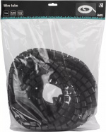 DELTACO Kabelslukare i nylon, 25mm diameter, verktyg ingår, 10m, svar DELTACO Kabelslukare i nylon, 25mm diameter, verktyg ingår, 10m, svar