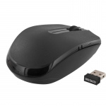 DELTACO trådlös optisk mus, 2 knappar och scroll, 1000 DPI, USB, sva DELTACO trådlös optisk mus, 2 knappar och scroll, 1000 DPI, USB, sva