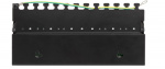 DELTACO Patchpanel, 12xRJ45, Cat6a, väggmonterbar, 10Gbps, svart DELTACO Patchpanel, 12xRJ45, Cat6a, väggmonterbar, 10Gbps, svart