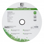 DELTACO U/UTP Cat6a installationskabel, 305m trumma, 500MHz, LSZH, vit DELTACO U/UTP Cat6a installationskabel, 305m trumma, 500MHz, LSZH, vit