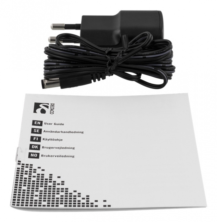 HDMI-splitter, 1 enhet till 2 skärmar, HDMI 2.0, 4K, UHD, svart