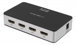 Premium 3-ports HDMI-switch, IR-fjärrkontroll, Ultra HD i 60Hz, svart