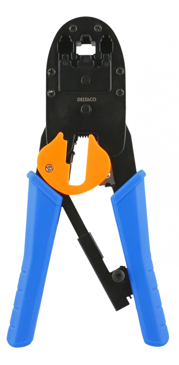 Modularverktyg för 4/6/8-pin med avbitare/avskalare