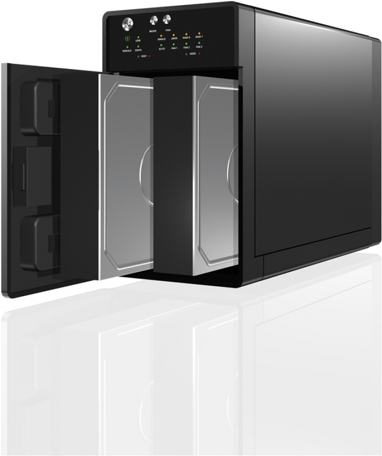 ICY BOX externt RAID-kabinett för 2x3,5