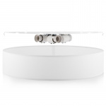 Smartwares Taklampa Textil Ø50cm Vit