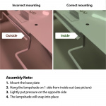 Smartwares Taklampa Textil Ø50cm Vit