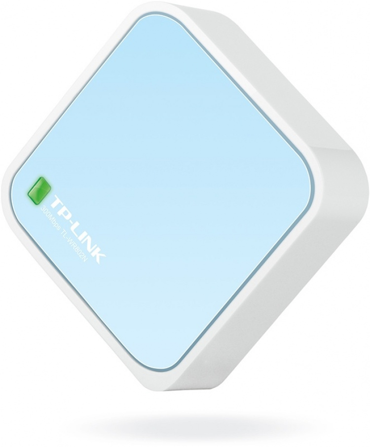 TP-LINK TL-WR802N, trådlös nano N-router