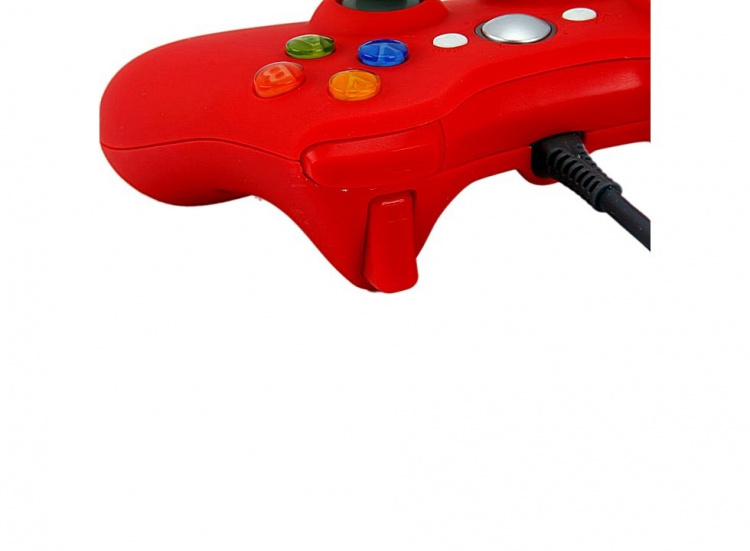 Handkontroll till Xbox 360 (Röd)