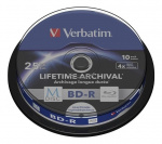 Verbatim - M-Disc BD-R Blu-Ray skivor, 10-pack spindel