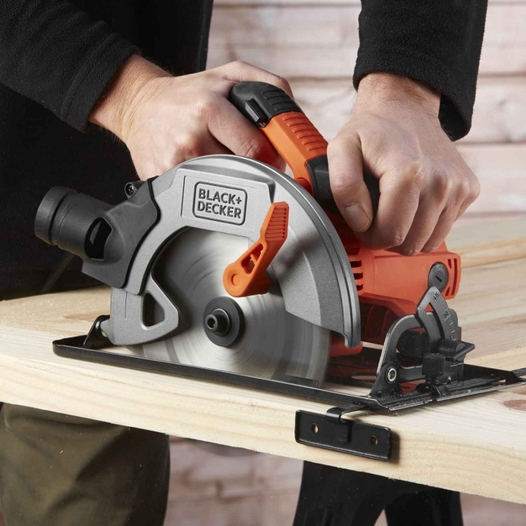 BLACK+DECKER Cirkelsåg 1500W 66mm BLACK+DECKER Cirkelsåg 1500W 66mm