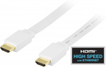 Flat HDMI-kabel med stöd för 3D 2m (HDMI-1020H)