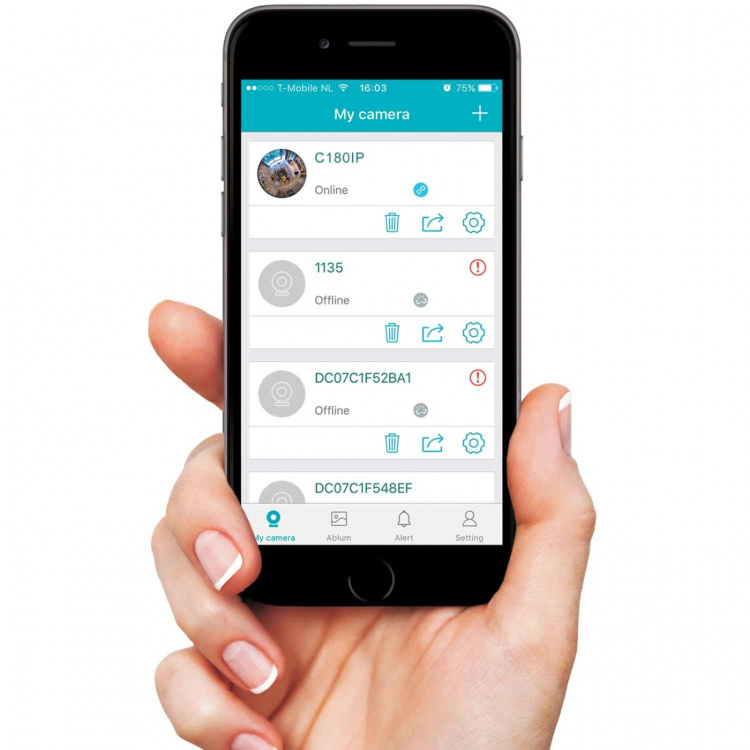 Smartwares C180IP 180 grader IP-kamera Inomhus