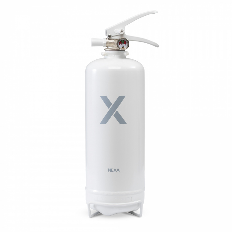 Nexa brandsläckare, 2 Kg ABC-pulver (Vit)