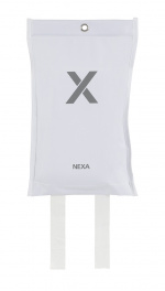 Nexa brandfilt 120x120cm (Vit)