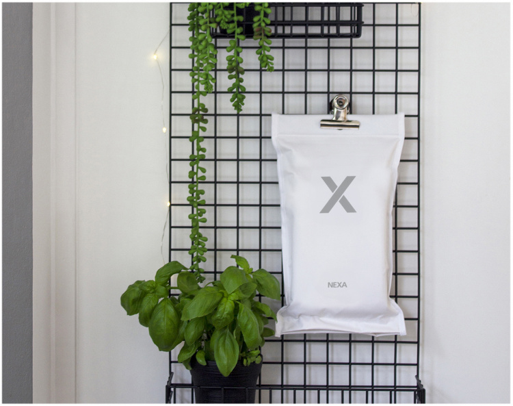 Nexa brandfilt 120x120cm (Vit)