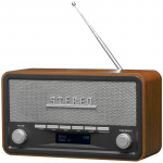 Denver Radio DAB+/FM Klocka Bluetooth DAB-18 Trähölje