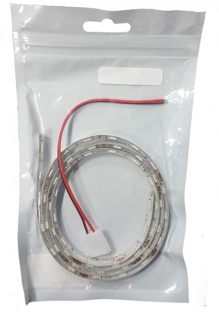 Blå LED-list med dubbelhäftande tejp, SMD, 120cm