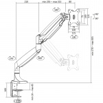 LogiLink Monitorarm 13-32