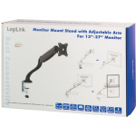 LogiLink Monitorarm gas Singel 13-27 LogiLink Monitorarm gas Singel 13-27