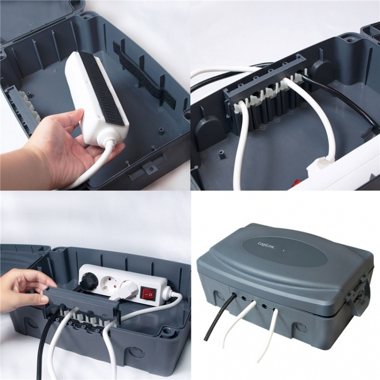 LogiLink Kopplingsbox Utomhus IP54 LogiLink Kopplingsbox Utomhus IP54