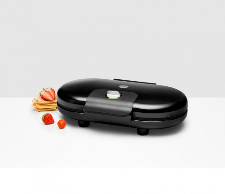 OBH Nordica Våffeljärn 6969 Select Double, Svart OBH Nordica Våffeljärn 6969 Select Double, Svart