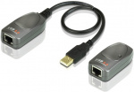 ATEN UCE260, USB 2.0 förlängning via Ethernet, 60m, 480Mb/s, sv/grå ATEN UCE260, USB 2.0 förlängning via Ethernet, 60m, 480Mb/s, sv/grå