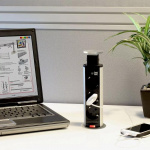 SmartLine PopUp grenuttag, 3xCEE 7/4, 1,5m kabel, svart/silver SmartLine PopUp grenuttag, 3xCEE 7/4, 1,5m kabel, svart/silver