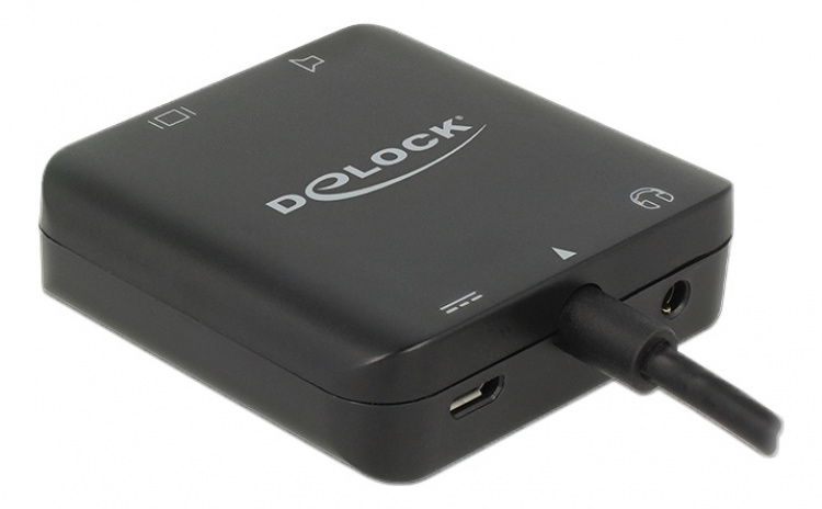 Delock HDMI Audio Extractor 4K kompakt