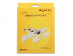 DeLOCK PCI-Express kontrollerkort, 1xRS-232 hane, SUN2212 Chipset
