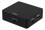 DELTACO HDMI - HDMI +SPDIF/3,5mm omvandlare, Ultra HD 30Hz, svart DELTACO HDMI - HDMI +SPDIF/3,5mm omvandlare, Ultra HD 30Hz, svart