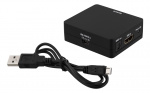DELTACO HDMI - HDMI +SPDIF/3,5mm omvandlare, Ultra HD 30Hz, svart DELTACO HDMI - HDMI +SPDIF/3,5mm omvandlare, Ultra HD 30Hz, svart