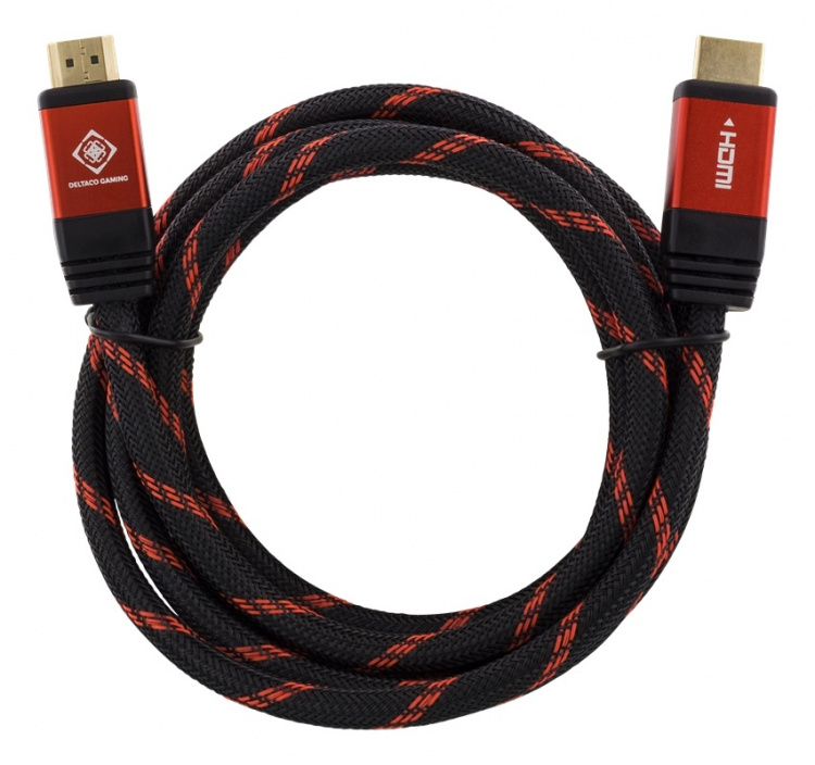 DELTACO GAMING HDMI-kabel, Ultra HD 60Hz, 2m, kompatibel med Nintendo Switch DELTACO GAMING HDMI-kabel, Ultra HD 60Hz, 2m, kompatibel med Nintendo Switch
