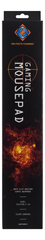 DELTACO GAMING musmatta i neopren, 2mm tunn, svart DELTACO GAMING musmatta i neopren, 2mm tunn, svart