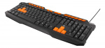 DELTACO GAMING tangentbord med anti-ghosting, USB, nordisk layout, svart/orange DELTACO GAMING tangentbord med anti-ghosting, USB, nordisk layout, svart/orange