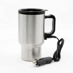 Kaffemugg med 12v-adapter för bil